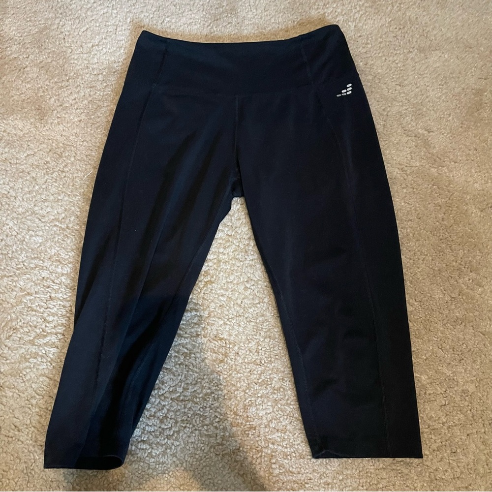 BCG Fitted Black Capris